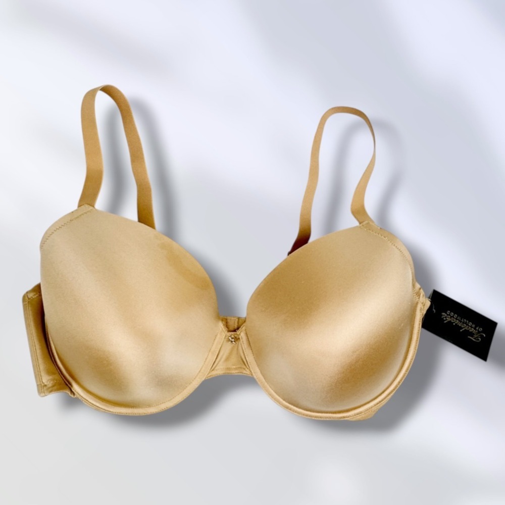 Fredericks of Hollywood Exxtreme Push Up Bra 40D Nude Tan X252-1019 NWT